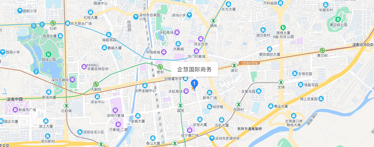 企慧国际商务地图